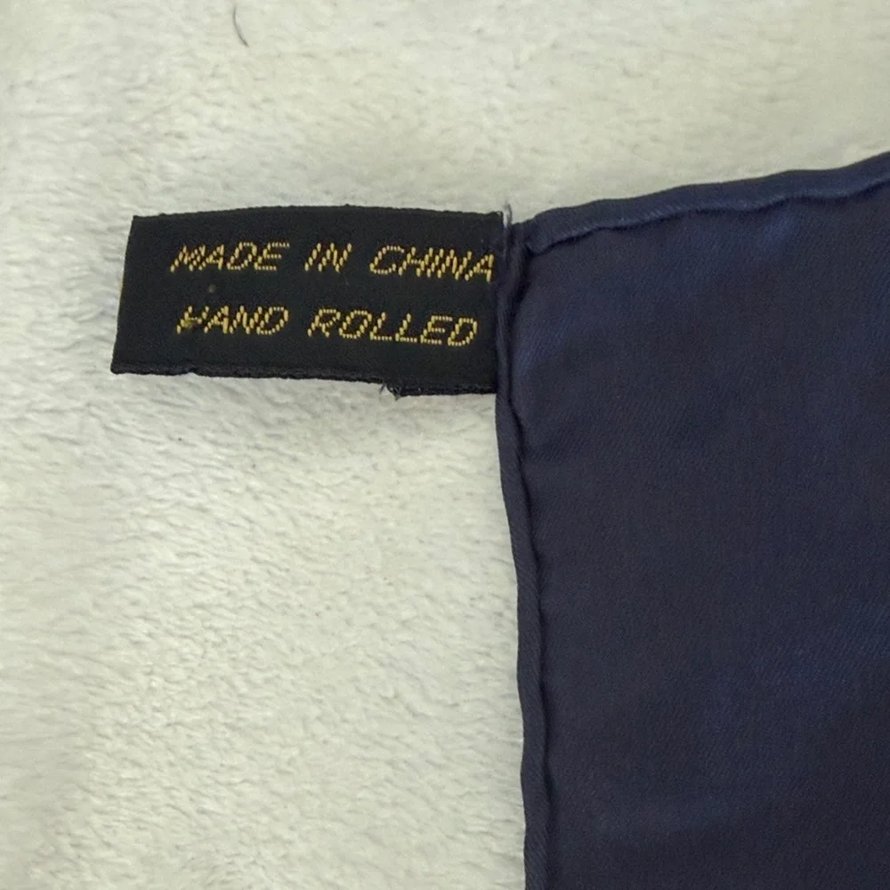 4 Pocket Scarves-Multi colors and patterns 100% silk